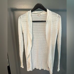 Target Merona lightweight Cardigan -white XS